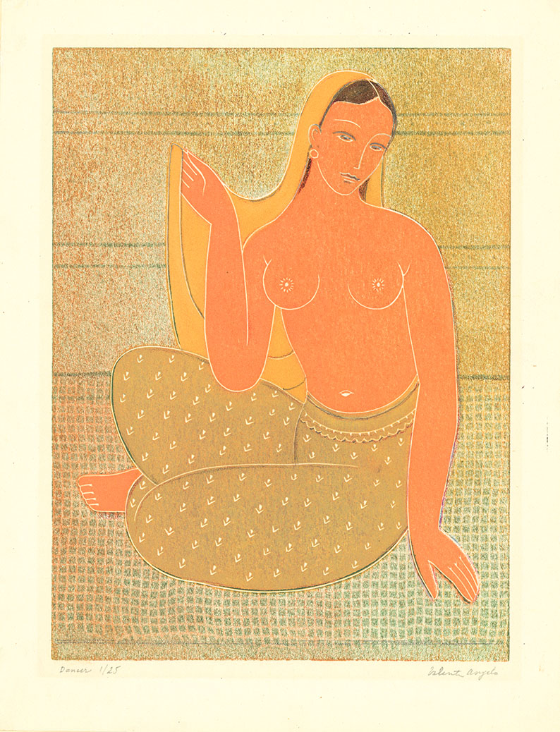 Dancer Seated.