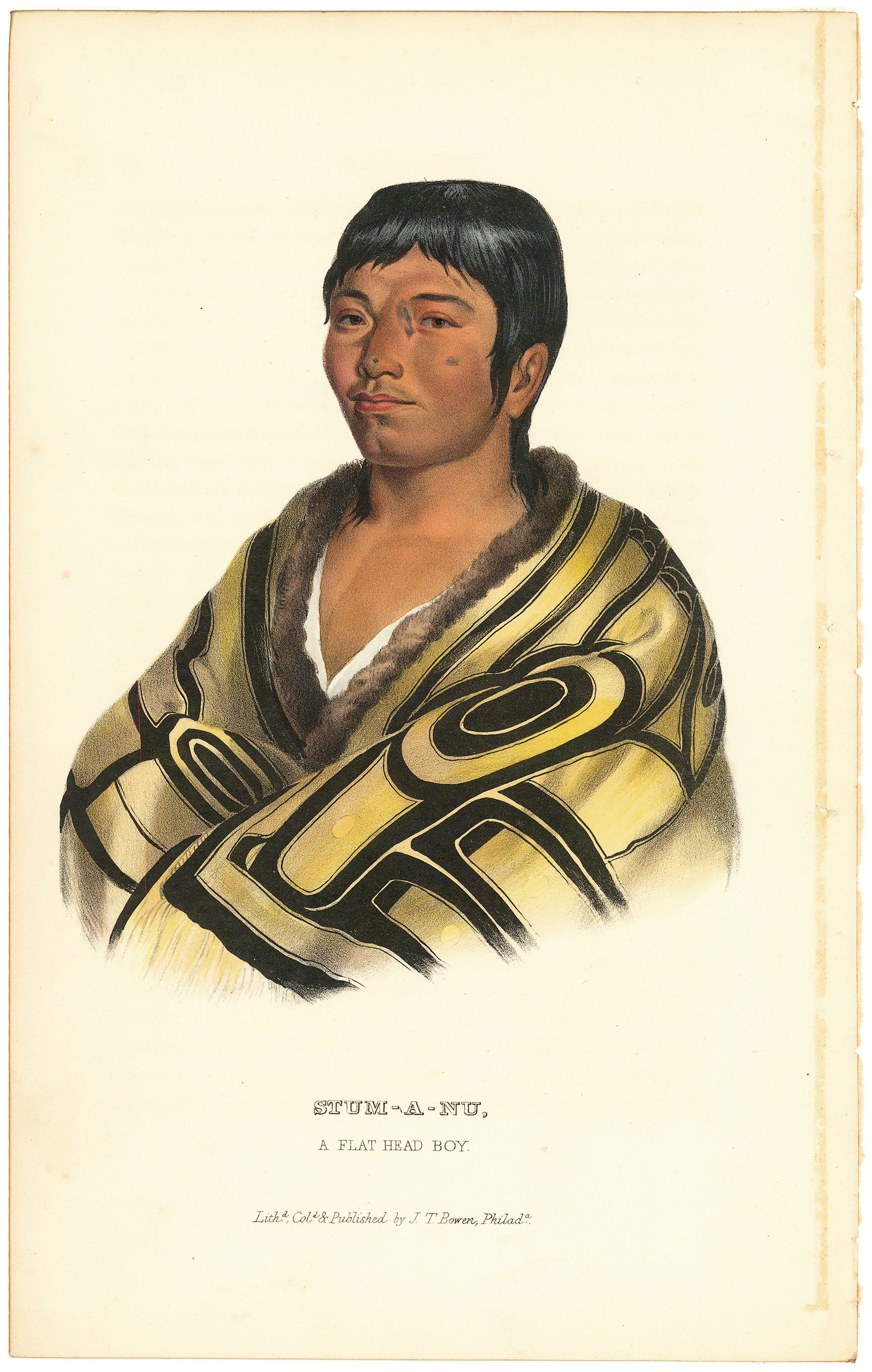 Stum-A-Nu, A Flat Head Boy.