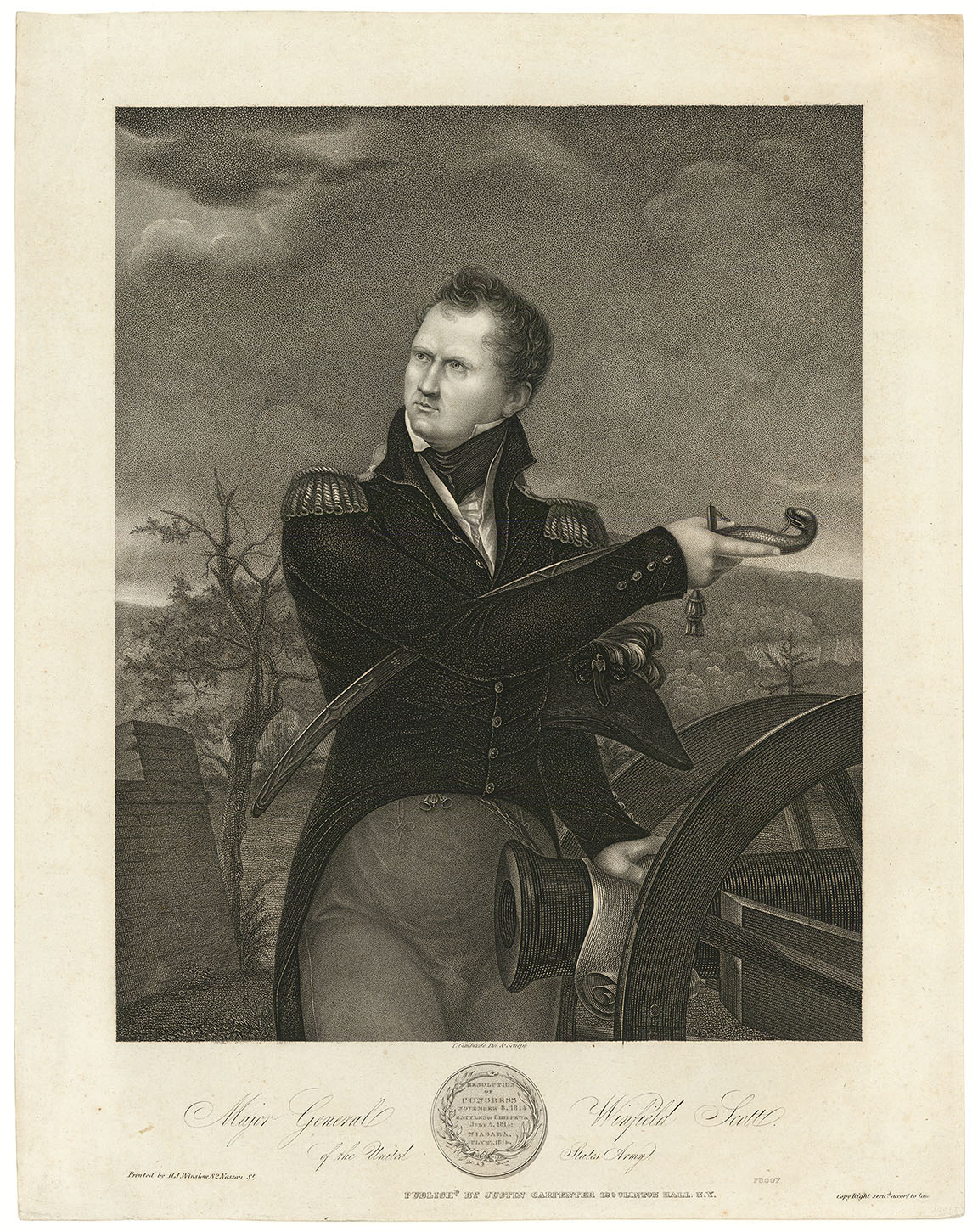 Major General Winfield Scott of the United States Army.