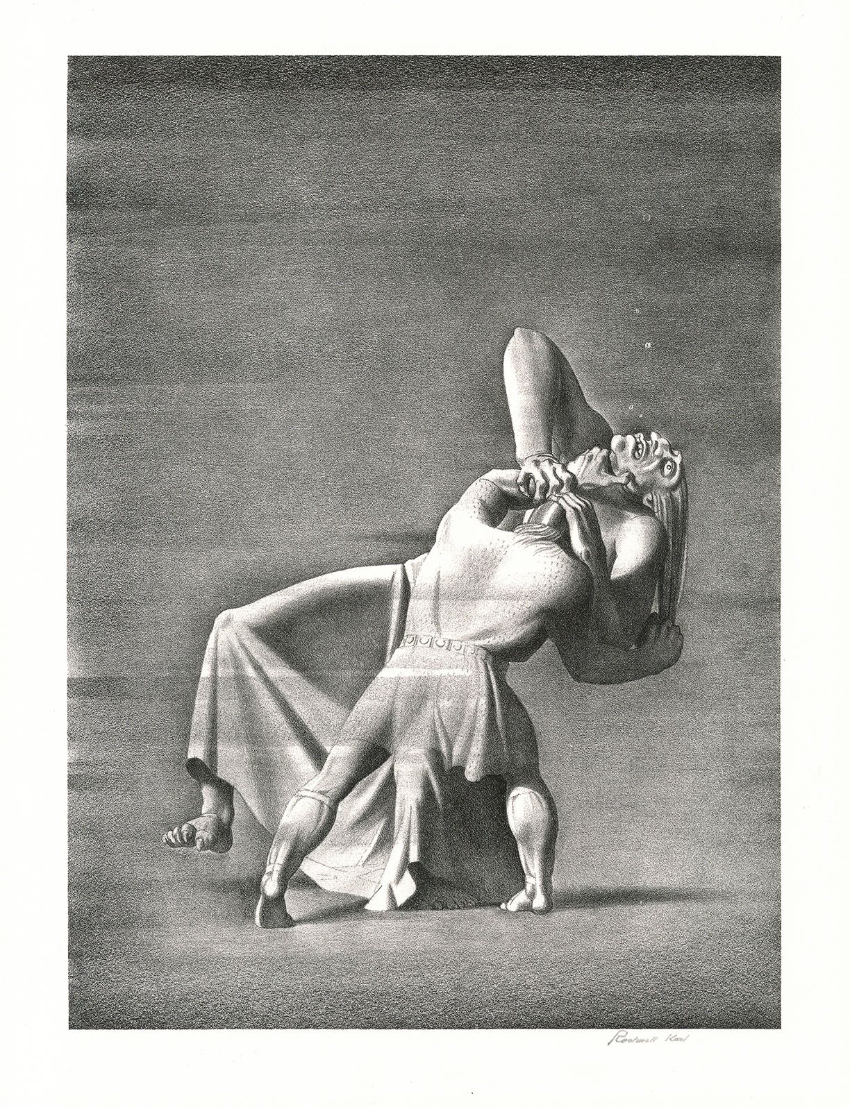 Beowulf And Grendel's Mother.