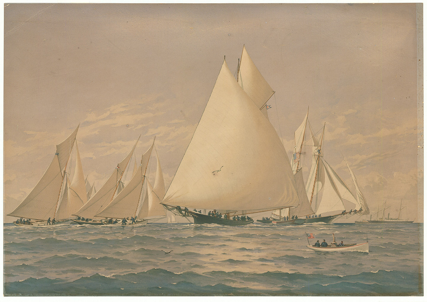 In Down East Waters Boston Bay.