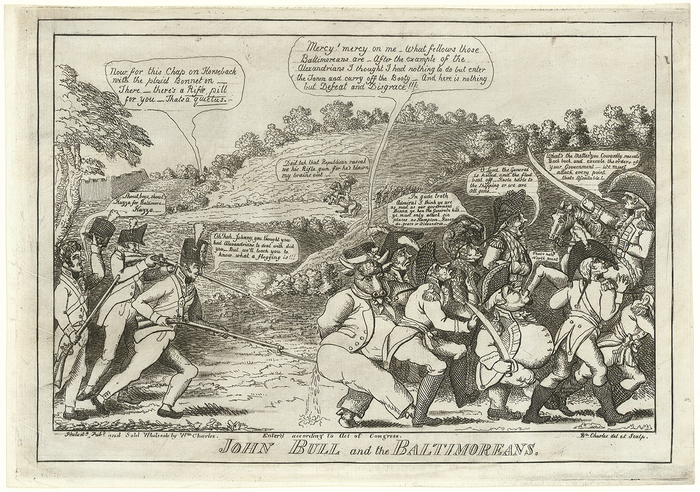 John Bull And The Baltimoreans.