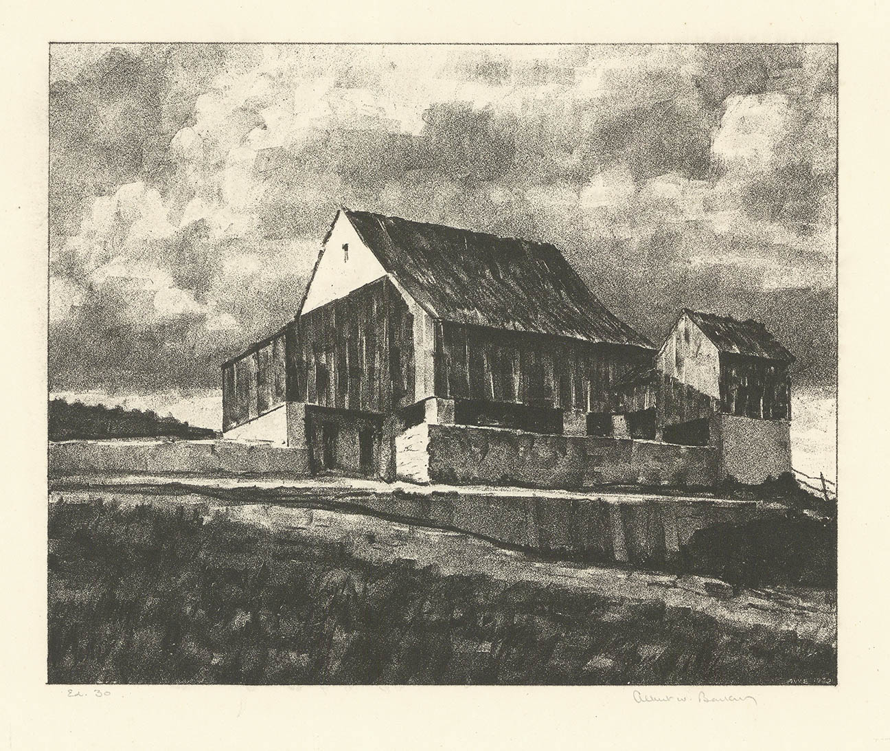 Upper Barn. 2nd Stone.