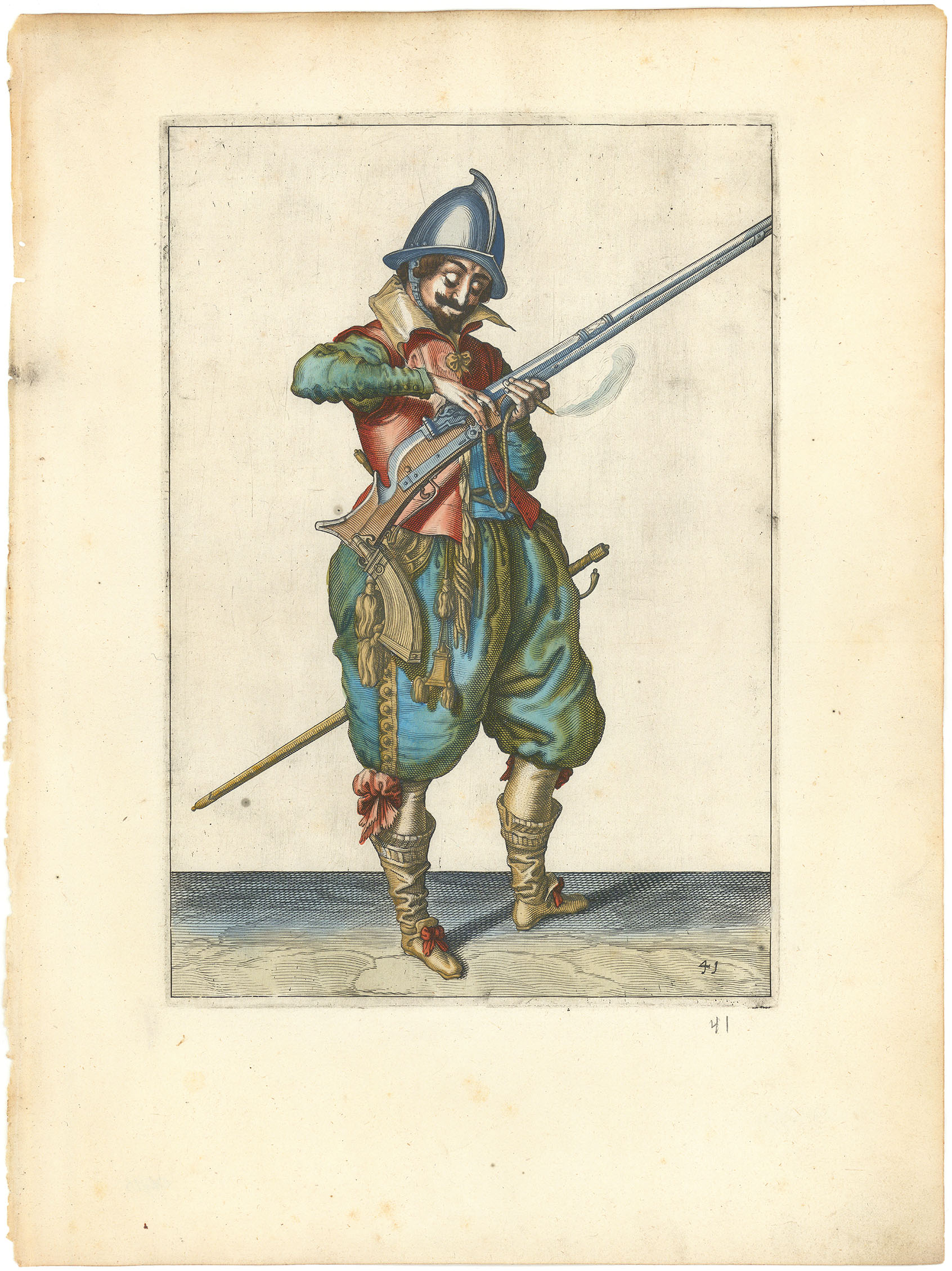 Exercise of Arms, Plate 41.