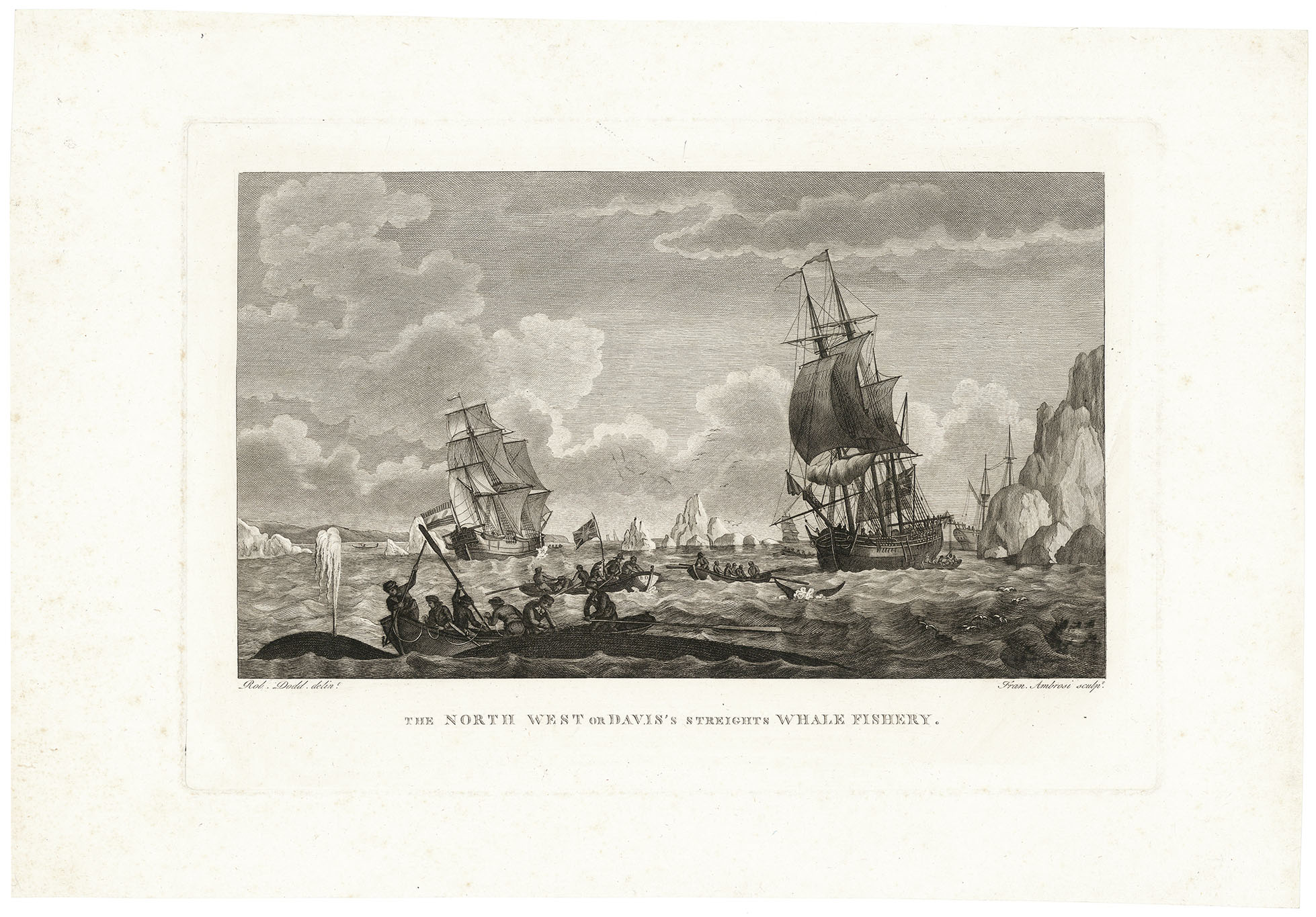 North West or Davis's Streights Whale Fishery. The,