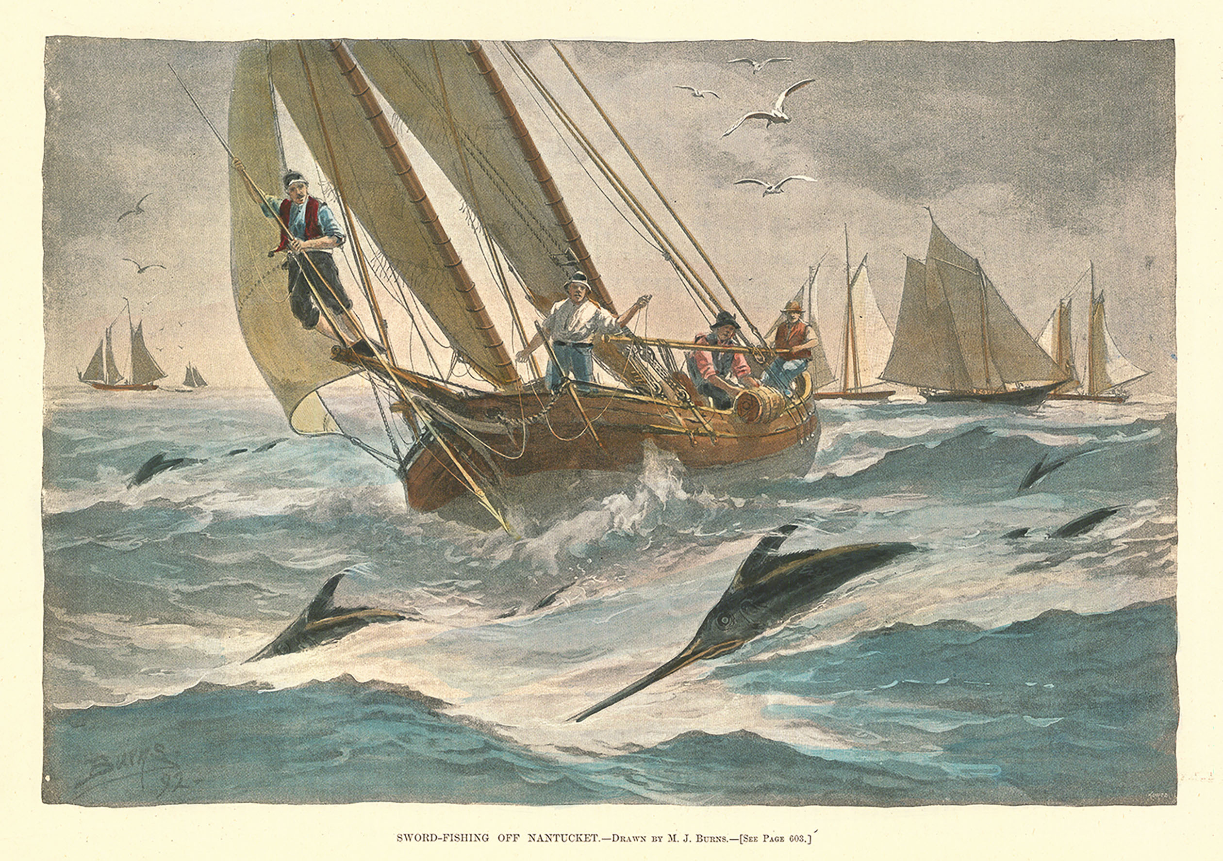 Sword-Fishing off Nantucket.