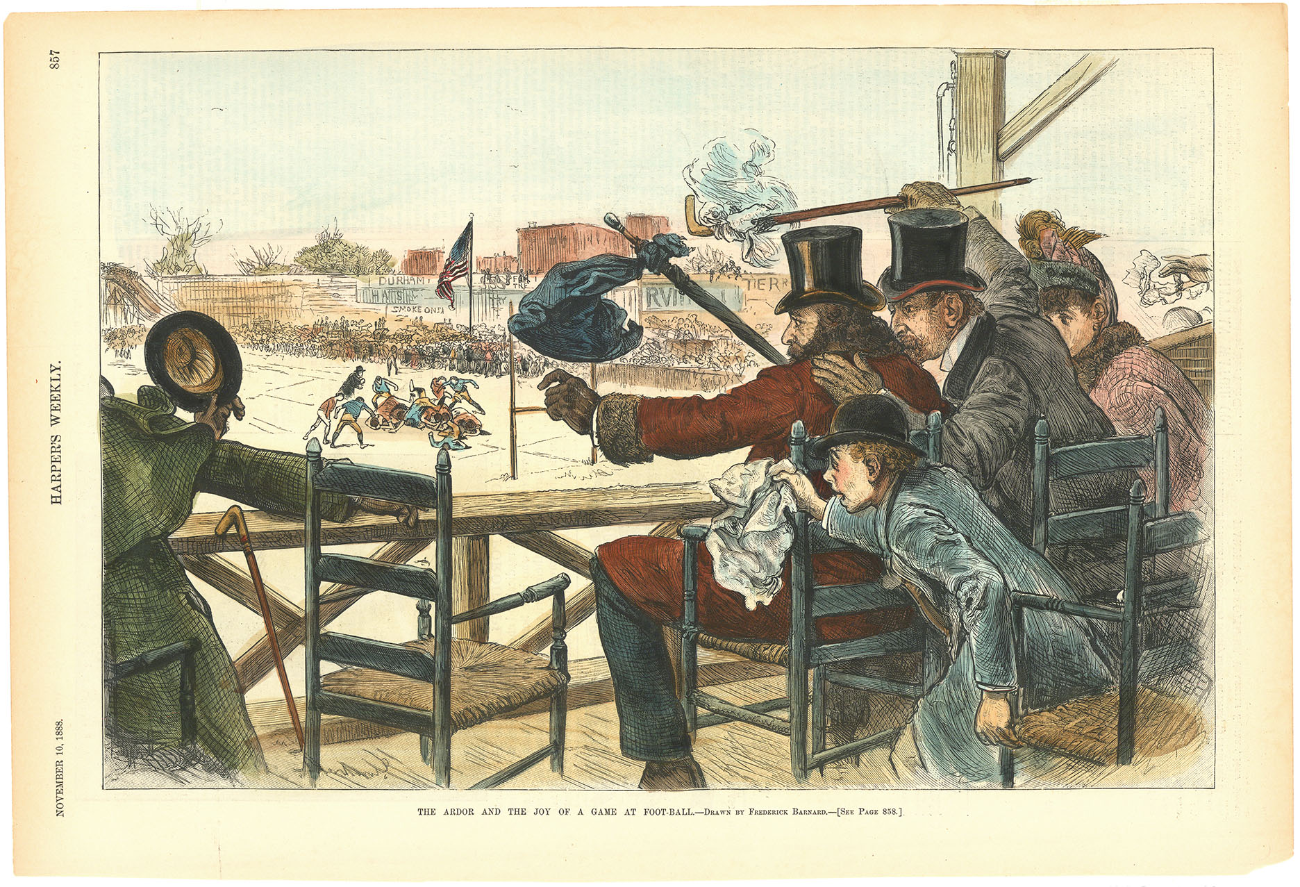 The Ardor and the Joy at a Game of Foot-ball.