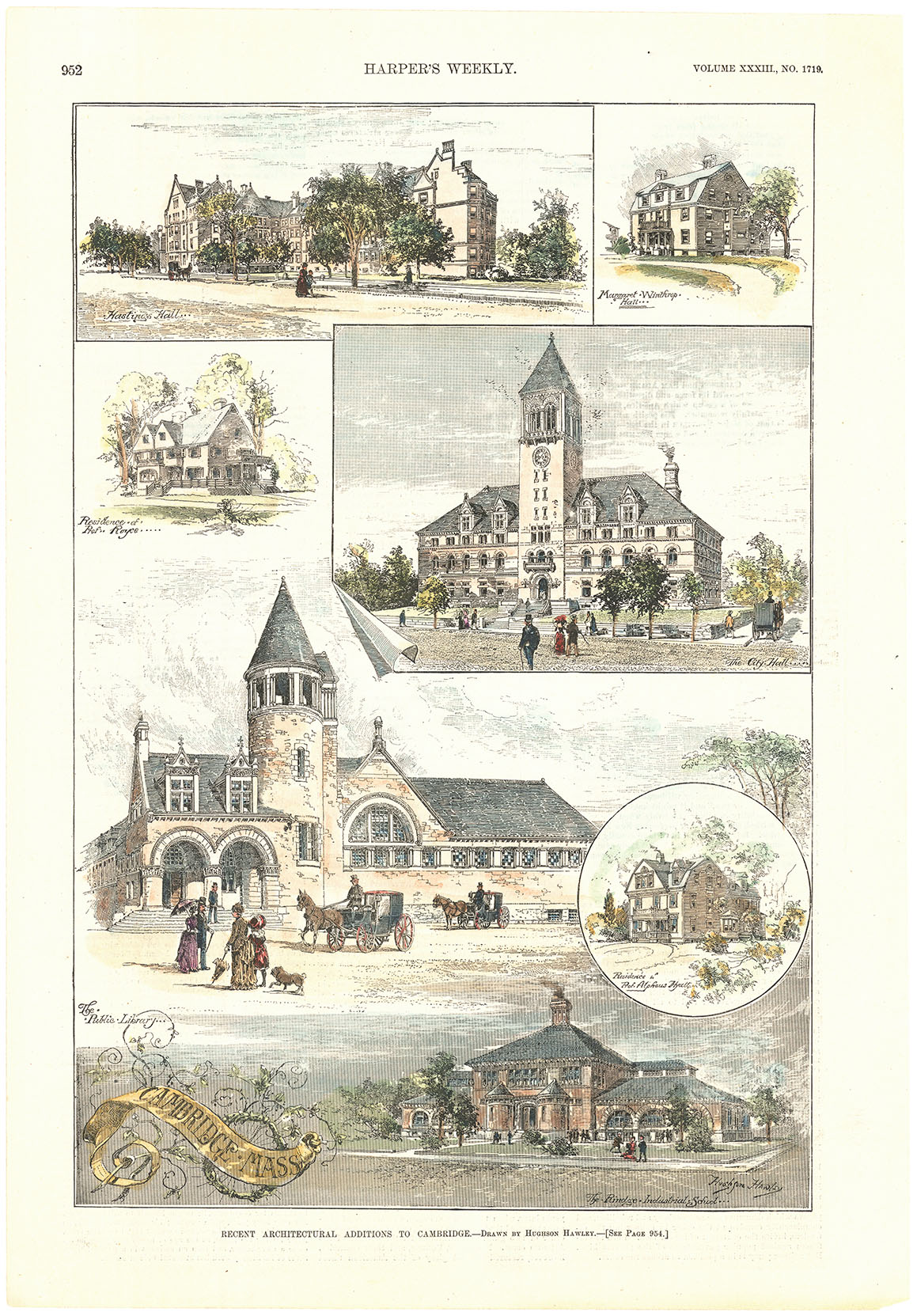 Recent Architectural Additions to Cambridge.