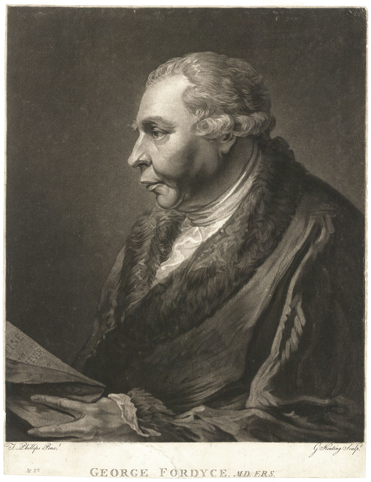 George Fordyce, M.D. F:R:S