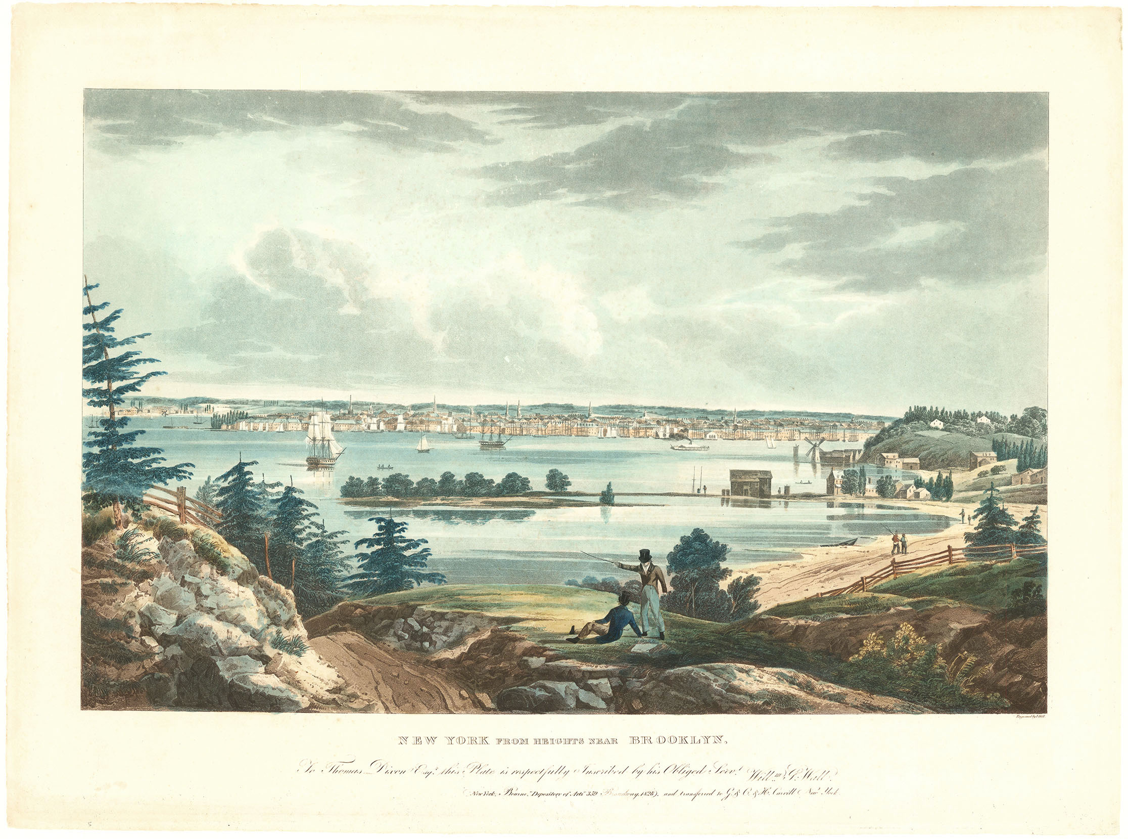 New York from Heights near Brooklyn.