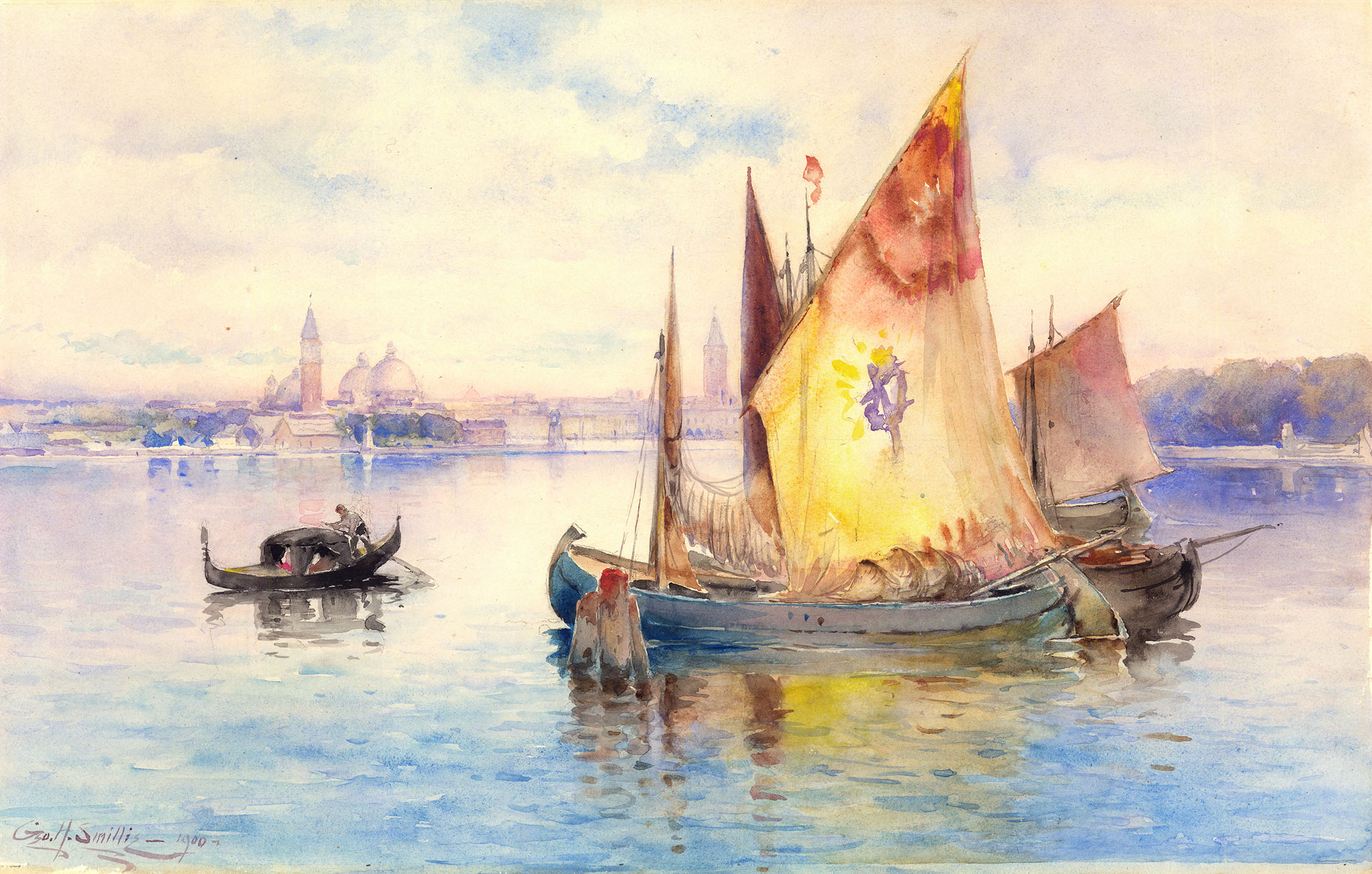 Venice from the Lagoon.