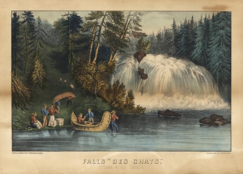 Falls "Des Chats." : Ottawa River Canada.