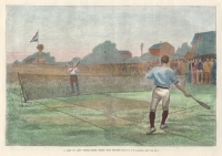 Game of Lawn Tennis, Staten Island Club Grounds. A,
