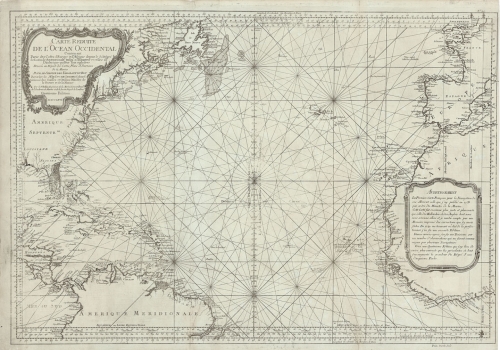 Carte Reduite De L'Ocean Occidental.