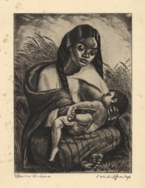 Mexican Madonna.  (Mexican Mother.)