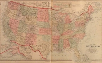 Gray's New Map of the United States.