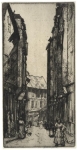 Rue Des Halles, Vannes, Brittany.