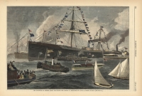 Departure of General Grant for Europe - The Parting in Delaware Bay. The,