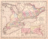 Canada West, formerly Upper Canada.