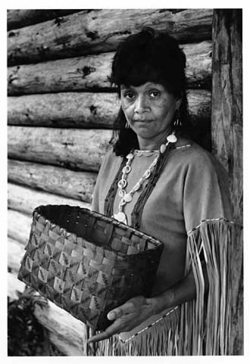 Many Trails.  Sheila Moede, age 41.  Served as Tribal Secretary.