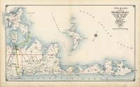 Index map No. 2 of a part of Suffolk County, South Side - Ocean Shore Long Island, Easthampton and Shelter Island.