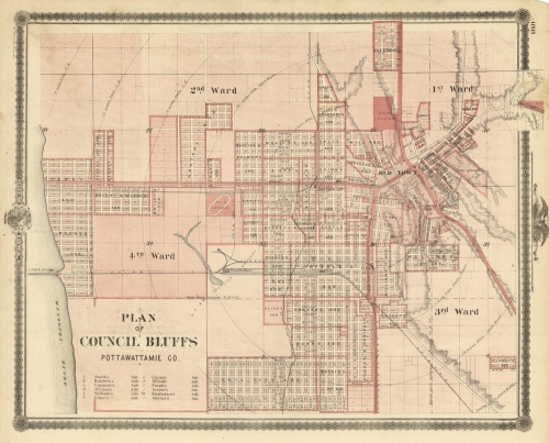Plan of Council Bluffs, Pottawattamie Co.
