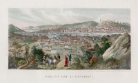 Bird's - Eye View of Cincinnati.