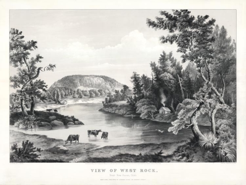 View of West Rock, : Near New Haven, Conn.