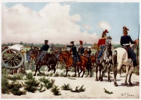 Field Artillery.  (Major Ringold Directing the operations of his Battery, Palo Alto, May 8, 1846.)