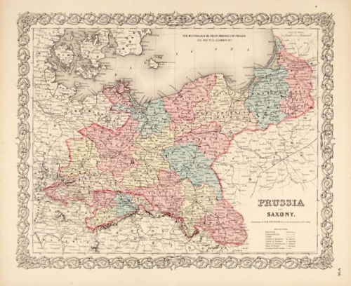 Prussia and Saxony.