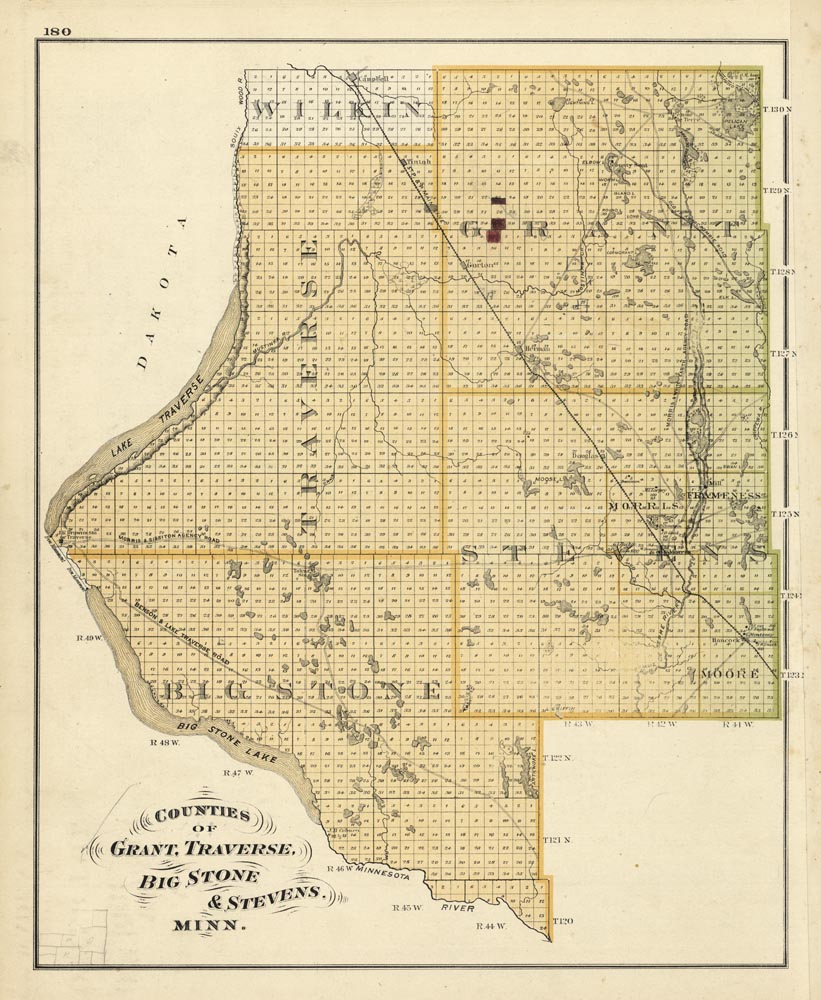 Counties of Grant, Traverse, Big Stone & Stevens. Minn.