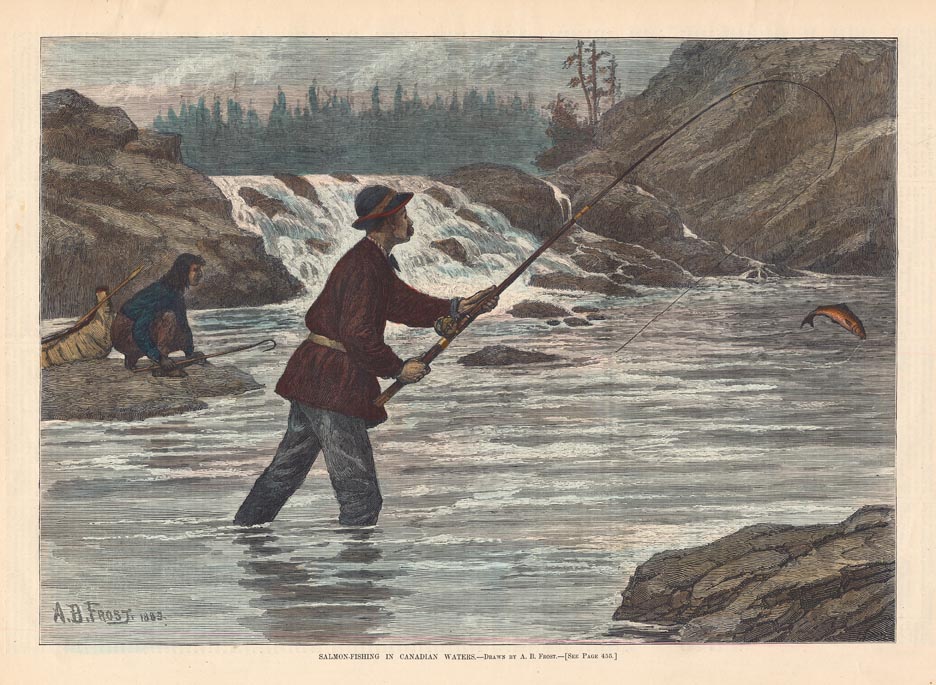 Salmon-Fishing in Canadian Waters.
