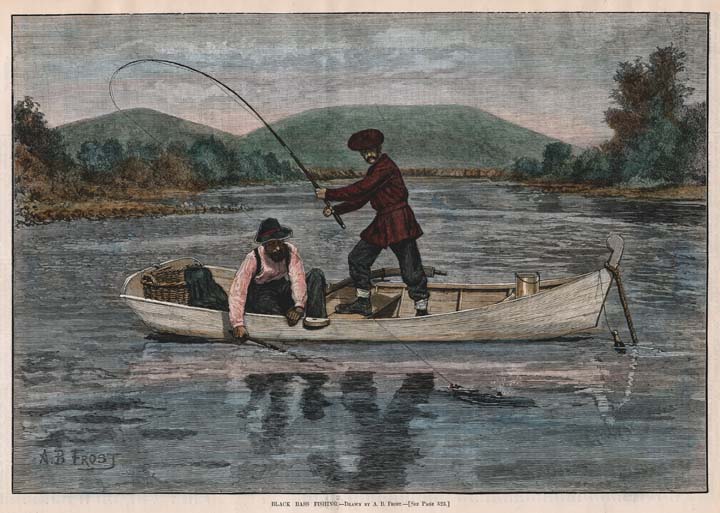 Black Bass Fishing.