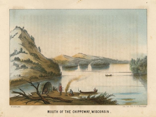 Mouth of the Chippeway, Wisconsin.