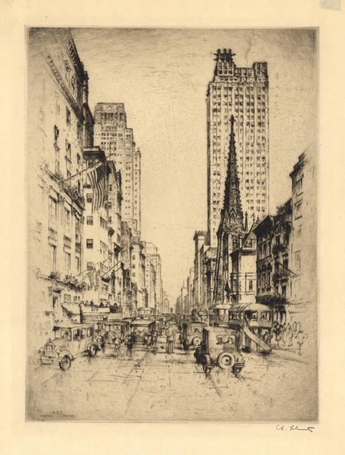 View of 5th Avenue.