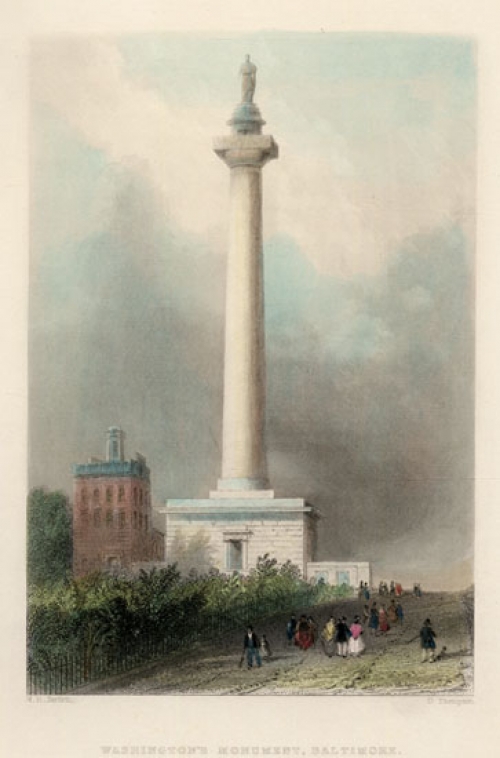 Washingtons Monument,  Baltimore.