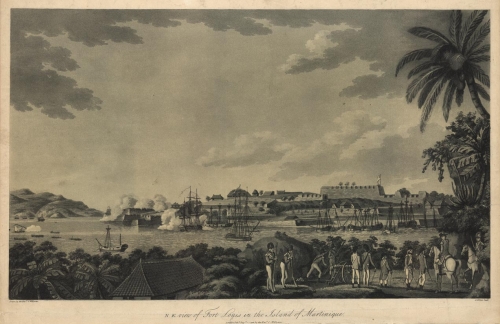N.E. View Of Fort Louis In The Island Of Martinique.