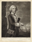 Sir Charles Hardy. Admiral of the White, and Commander in Chief of his Majesty's Fleet, in the Channel.
