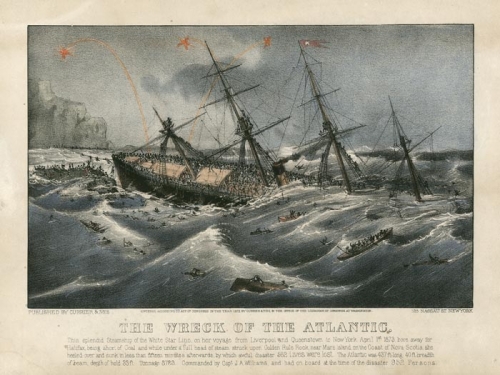 Wreck of the Atlantic. The, [plus four additional lines.]