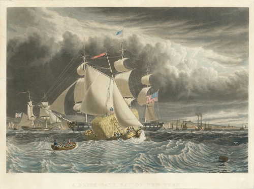 A Brisk Gale, Bay of New York.