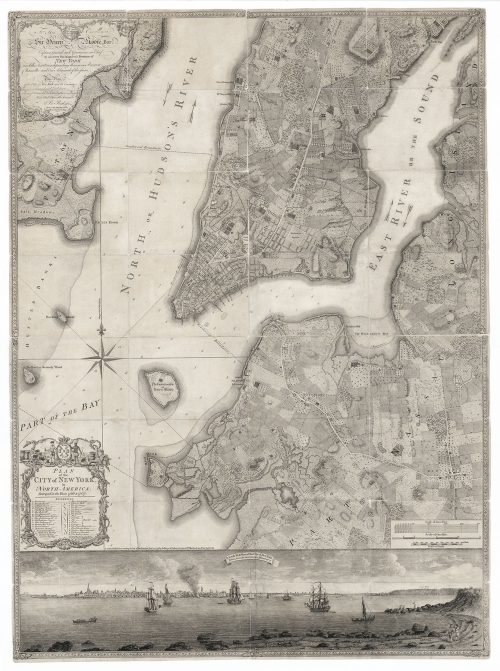 Plan of the City of New York, in North America Surveyed in the Years 1766 & 1767..