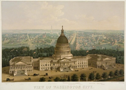 View of Washington City.