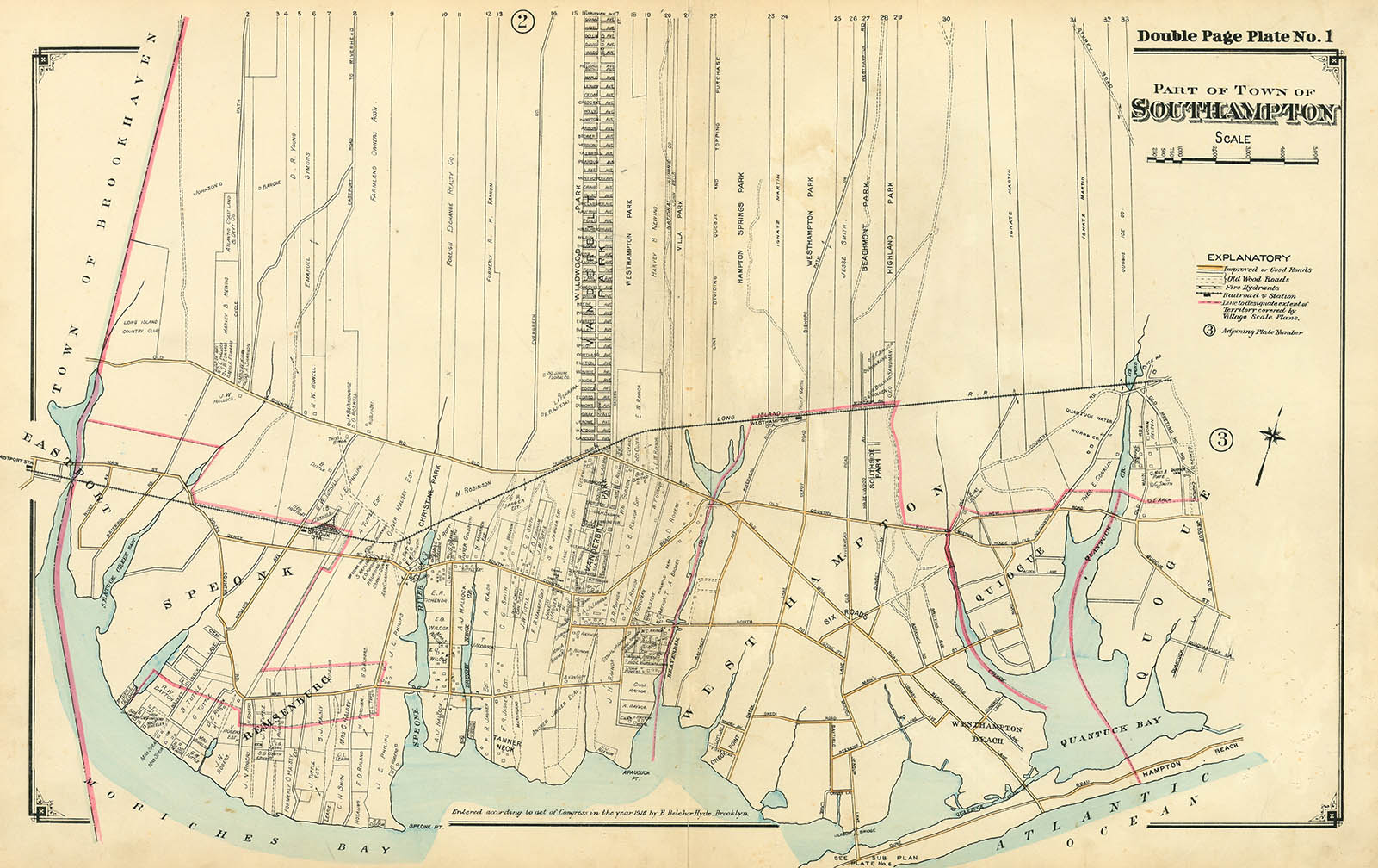 Part of Town of Southampton. (Speonk, Remsenburg, West Hampton, Quogue