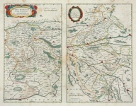 Perchensis Comitatus, La Perche Comte (with) Comitatus Blesensis, Auctore Ioanne Temporio,Blaisoisl 
