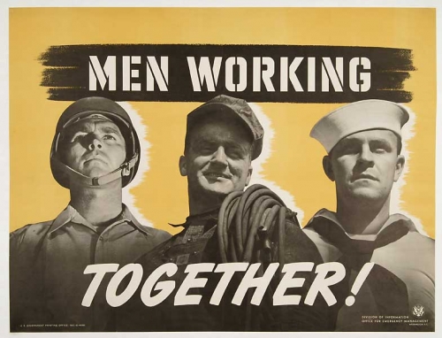 Men Working Together!