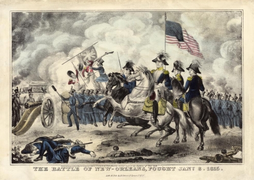 Battle of New-Orleans, Fought Jany. 8. 1815.  The, :