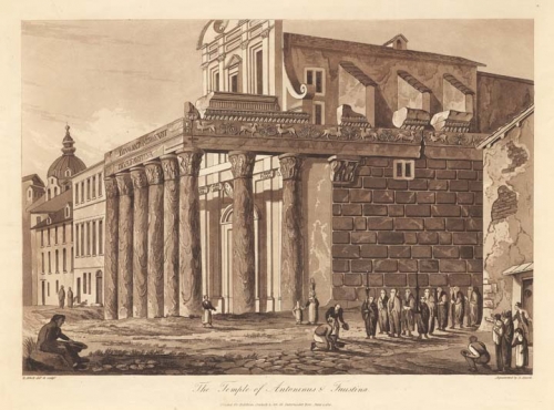 The Temple of Antoninus & Faustina.