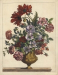 [Monnoyer Floral Arrangement in Classical Vase]
