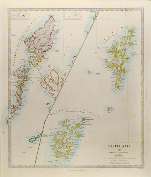 Scotland III. Orkneys, Shetlands and Hebrides.
