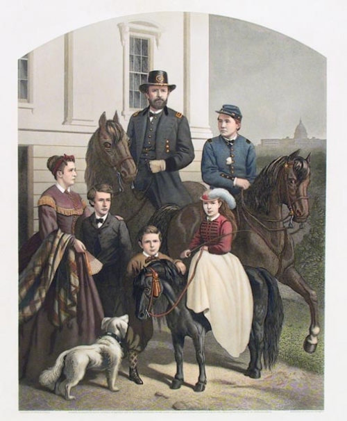 General Grant & His Family.